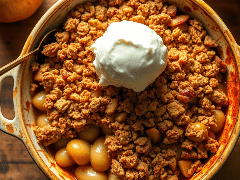 This apple crisp recipe without oats combines all the magic of an easy apple crisp recipe without oats, the richness of an apple crisp no oats version, the buttery goodness of an apple crumble recipe without oats, and the nostalgic charm of a homemade apple crisp recipe without oatmeal.