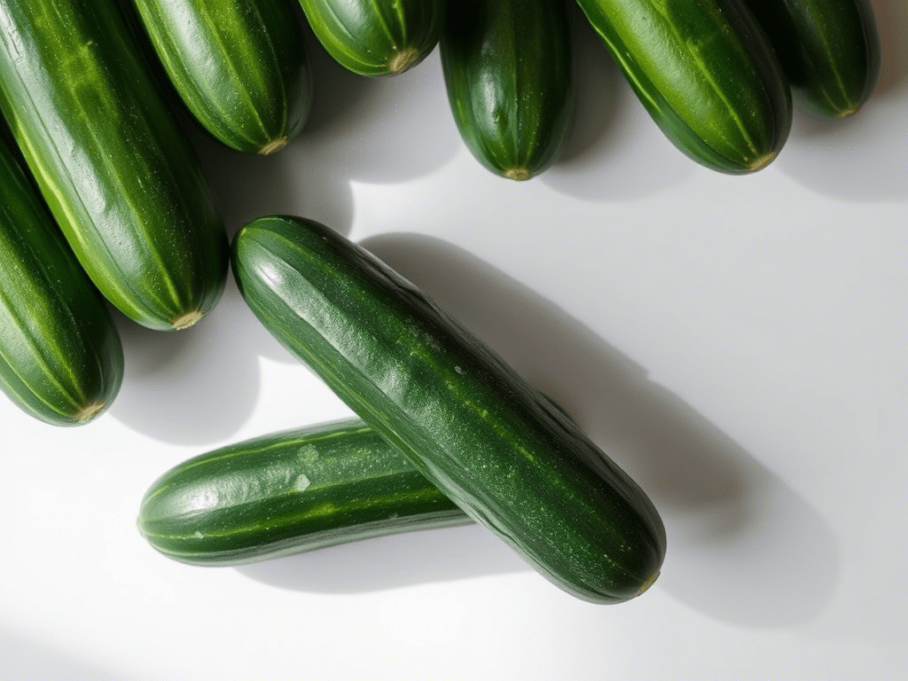 hero image of cucumber recall with visual focus on contamination risk