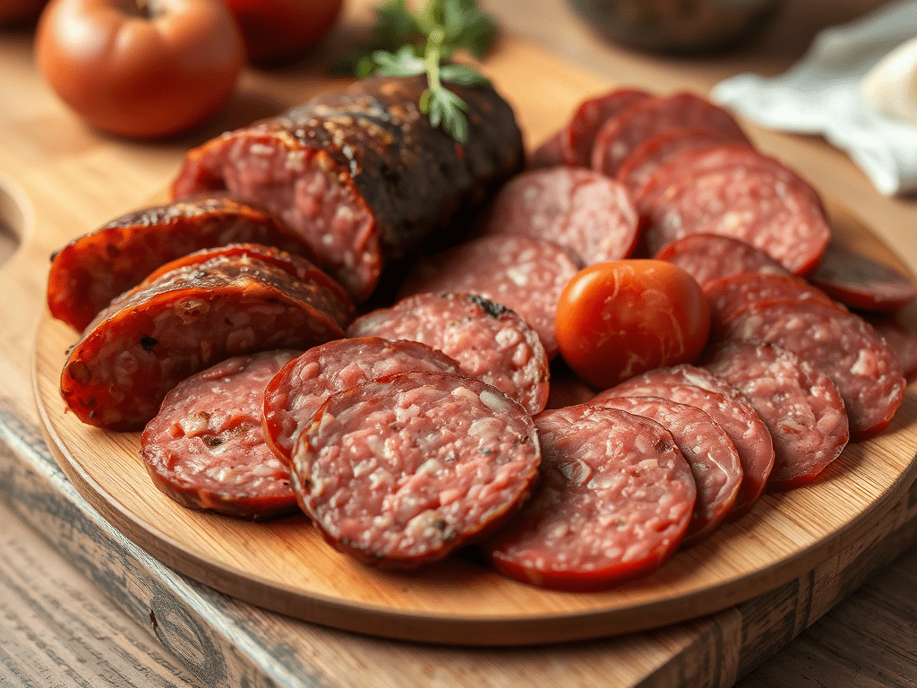 Cooked and uncooked styles of Italian soppressata