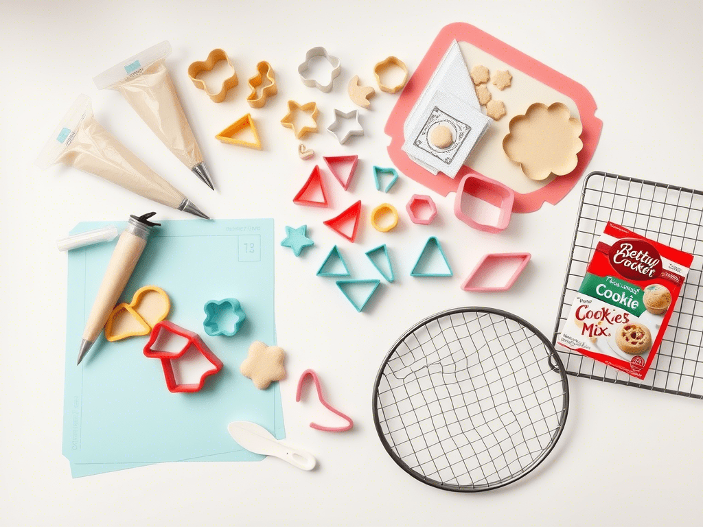 “cookie baking mistakes using boxed cookie mix showing different bake levels”