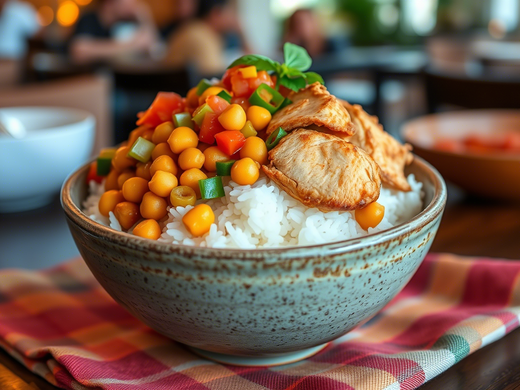 A beautifully crafted bowl of rice filled with vibrant toppings becomes the perfect rice bowl, whether you're preparing rice bowl rice combinations or searching for the ideal bowl for rice to enhance both flavor and presentation.
