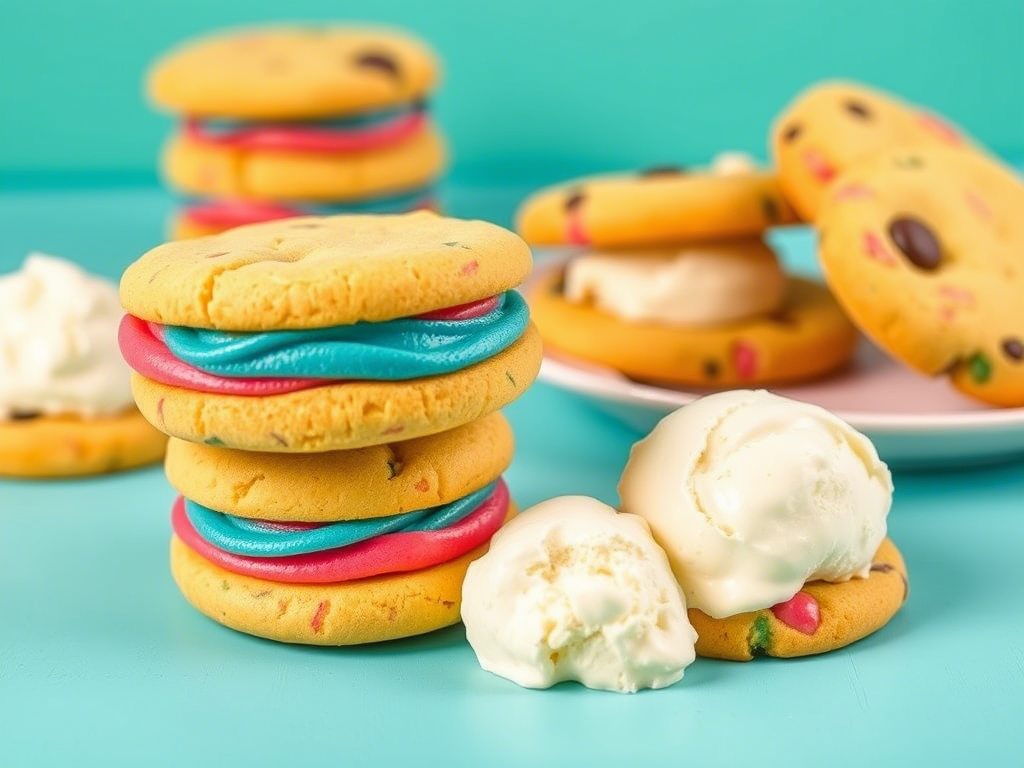 how to serve cake mix cookies for parties or dessert trays