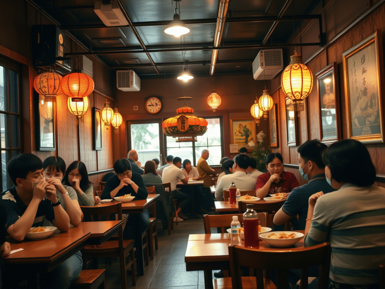A vibrant and diverse collection of rice bowl restaurant dishes from across the U.S., highlighting popular spots like Rice Bowl Chinese Restaurant, restaurants in Mandan ND, Chinese restaurants Bismarck ND, and Indonesian restaurant Houston Texas, showcasing rich textures, colorful ingredients, and authentic cultural flavors in beautifully presented meals.