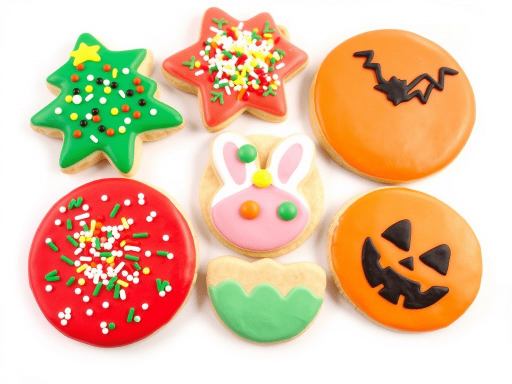 “seasonal cookie decorating ideas using betty crocker sugar cookie mix”